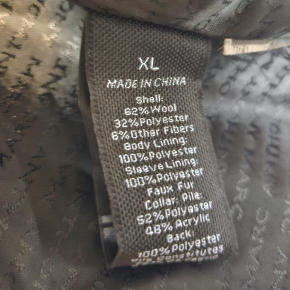 Marc Anthony Men’s Wool Plaid Jacket Coat XL - Picture 16 of 16